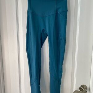 lululemon  Teal Leggings Size 4